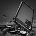 Etui pokrowiec Carbon Case do Xiaomi Redmi Note 11 / 11S czarny