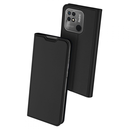 Etui Dux Ducis z Klapką do Xiaomi Redmi 10c czarny