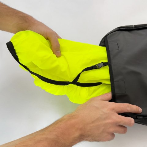 Wozinsky torba rowerowa podwójna plecak 2w1 30l czarna (WBB30BK)