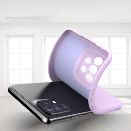Etui Icon + Szkło Hartowane Płaskie do Samsung Galaxy A53 5G Violet