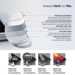 Szkło hartowane 3MK HardGlass Max do Huawei P30 Pro czarny