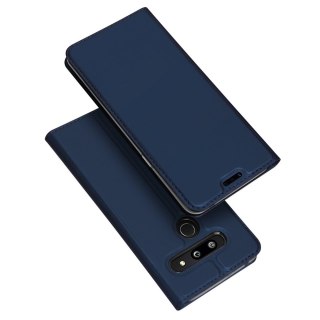 Etui z klapką DUX DUCIS Skin Pro do LG G8 ThinQ niebieski