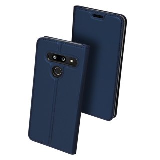 Etui z klapką DUX DUCIS Skin Pro do LG G8 ThinQ niebieski