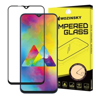 Szkło hartowane Full Glue na cały ekran z ramką do Samsung Galaxy M10 czarny