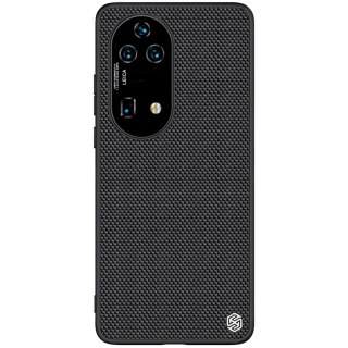 Etui Braders Textured Case nylon z żelową ramką do Huawei P50 Pro czarny