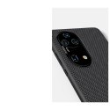 Etui Braders Textured Case nylon z żelową ramką do Huawei P50 Pro czarny
