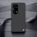 Etui Braders Textured Case nylon z żelową ramką do Huawei P50 Pro czarny