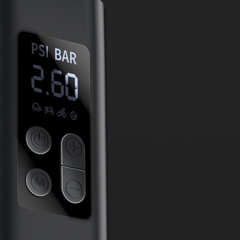 Baseus mini kompresor samochodowy pompka do kół na gniazdo zapalniczki czarny (CRCQ000001)