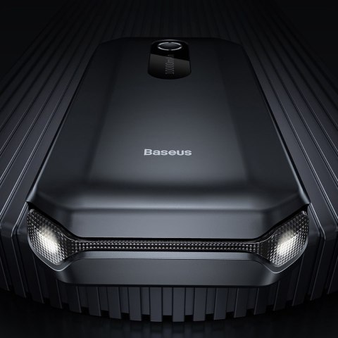 Baseus power bank Power Starter Jump Starter urządzenie rozruchowe booster 1000mAh 12V (1000A / 500A) + kable krokodylki czarny