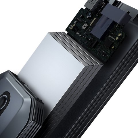 Baseus power bank Power Starter Jump Starter urządzenie rozruchowe booster 2000mAh 12V (2000A / 1000A) + kable krokodylki czarny