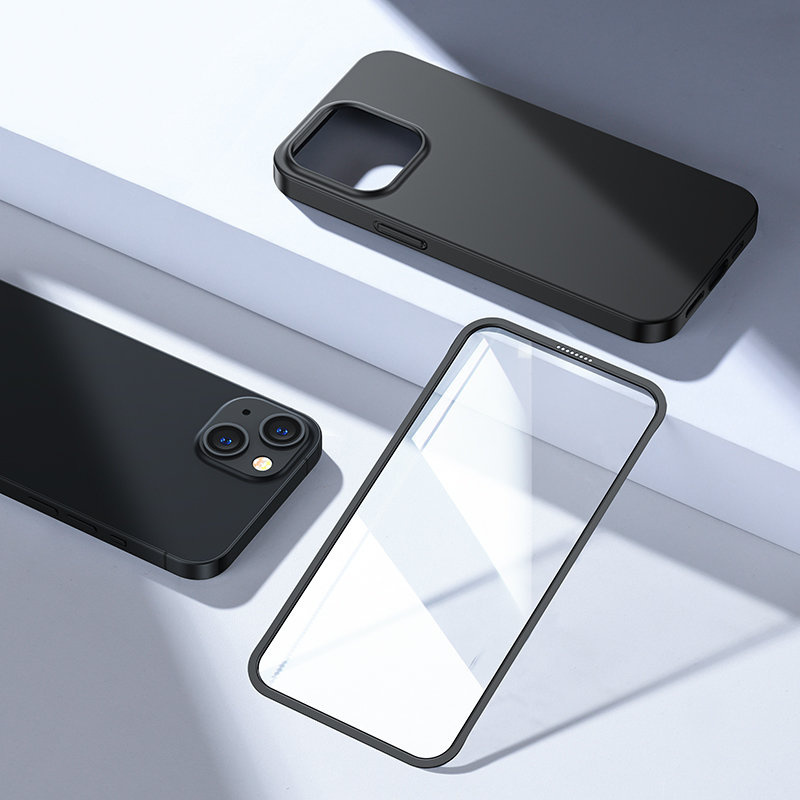 Etui pokrowiec 360 Full Case obudowa na tył i przód + szkło hartowane do iPhone 13