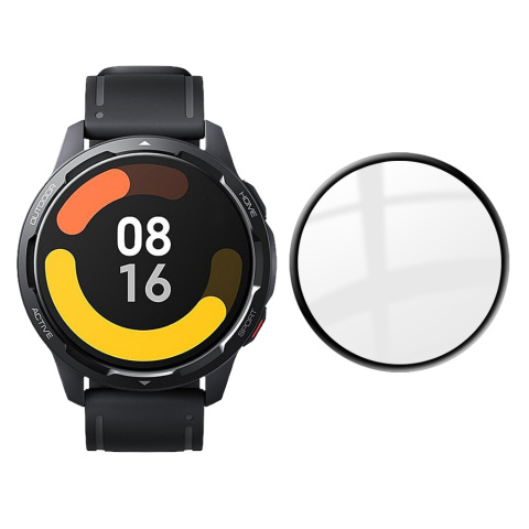 Szkło Hybrydowe Black do Xiaomi Watch S1 Active