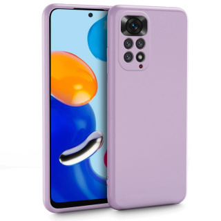 Etui Icon Violet + Szkło Ochronne do Xiaomi Redmi Note 11 / 11s