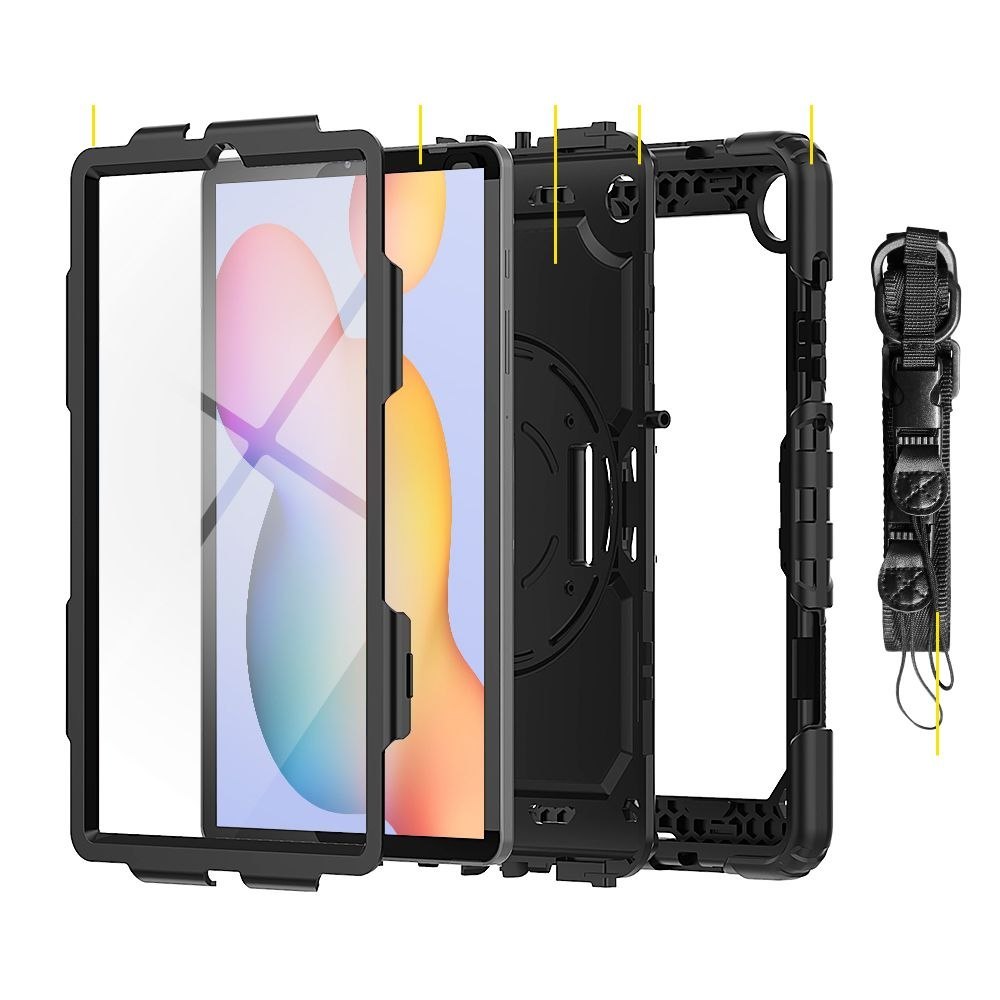 Etui Solid360 do Galaxy Tab S6 Lite 10.4 2020 / 2022 Black