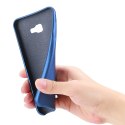 Etui ze skóry ekologicznej DUX DUCIS Skin Lite do Samsung Galaxy J4 Plus 2018 niebiesk