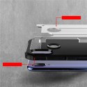 Pancerne hybrydowe etui pokrowiec do Xiaomi Redmi 7 niebieski