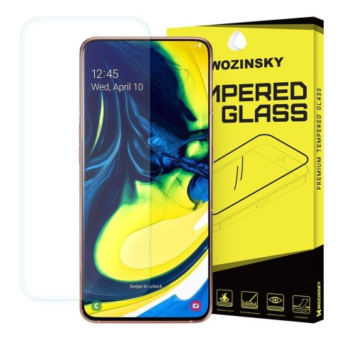 Szkło hartowane płaskie 9H do Samsung Galaxy A80