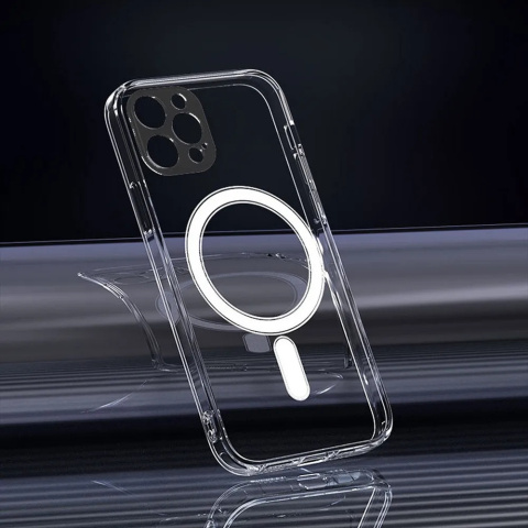 Etui Clear MagSafe Cover + Szkło Ochronne do iPhone 12 Pro