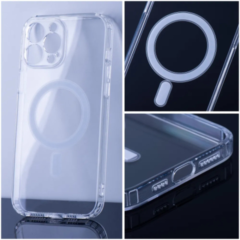 Etui Clear MagSafe Cover + Szkło Ochronne do iPhone 12 mini