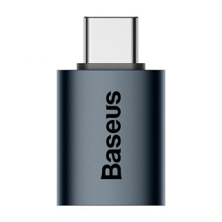 Baseus Ingenuity Series przejściówka adapter z USB Typ C do USB-A 3.2 gen 1 niebieski (ZJJQ000003)