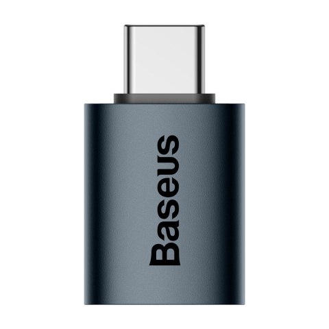 Baseus Ingenuity Series przejściówka adapter z USB Typ C do USB-A 3.2 gen 1 niebieski (ZJJQ000003)