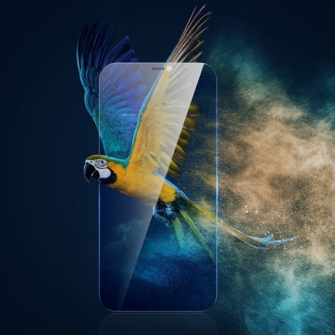 Baseus szkło hartowane do iPhone 11 Pro Max / iPhone XS Max Privacy Anti Spy (prywatyzujące) z osłoną na głośnik + pozycjoner (S