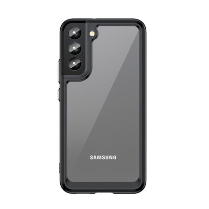 Etui Outer Braders sztywny pokrowiec z żelową ramką do Samsung Galaxy S22 Plus czarny