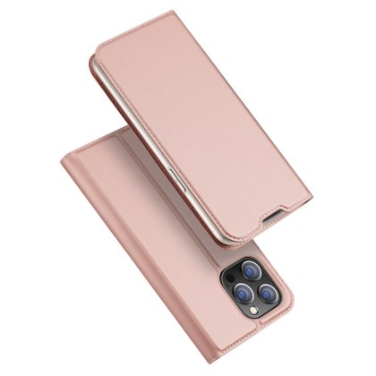 Etui Dux Ducis Braders z klapką do iPhone 14 Pro Max różowy