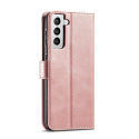 Etui Pokrowiec z Klapką Braders Case do Samsung Galaxy S21 5G różowy