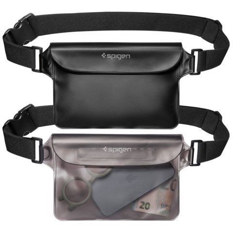 SPIGEN A620 UNIVERSAL WATERPROOF WAIST BAG BLACK