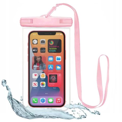 TECH-PROTECT UNIVERSAL WATERPROOF CASE PINK