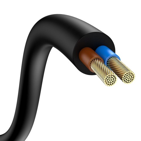 Baseus GaN3 Pro szybka ładowarka sieciowa GaN 2 x USB Typ C / 2 x USB 65W PD, QC4.0+, AFC + kabel USB Typ C - USB Typ C 1m czarn