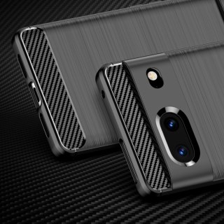 Etui Carbon Case elastyczne do Google Pixel 7 czarny