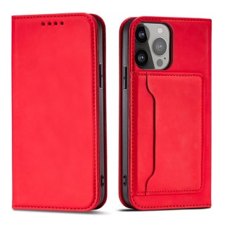 Etui Card Braders Case do iPhone 13 Pro czerwony