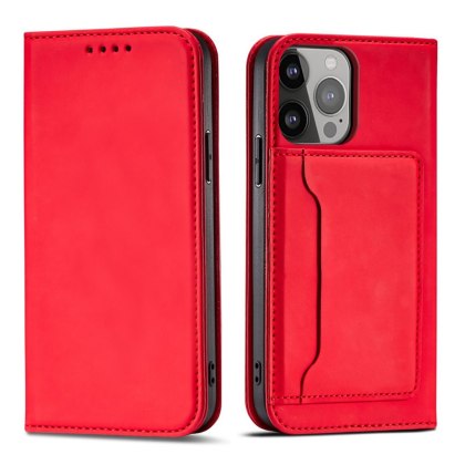 Etui Card Braders Case do iPhone 13 mini czerwony