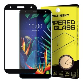 Szkło hartowane Full Glue na cały ekran z ramką do LG K40 czarny