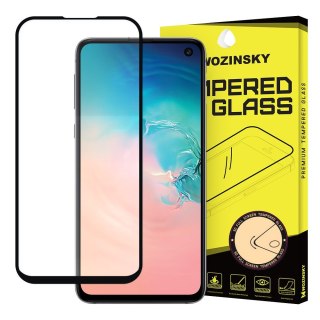 Szkło hartowane Full Glue na cały ekran z ramką do Samsung Galaxy S10e czarny