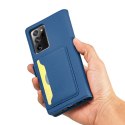 Etui Card Braders Case do Samsung Galaxy S22 Ultra niebieski
