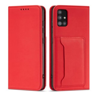 Etui Card Braders Case do Redmi Note 11 Pro czerwony