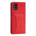 Etui Card Braders Case do Xiaomi Redmi Note 11 czerwony