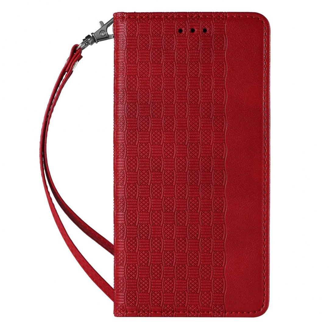 Etui Strap Braders Case do Samsung Galaxy S22 Ultra czerwony