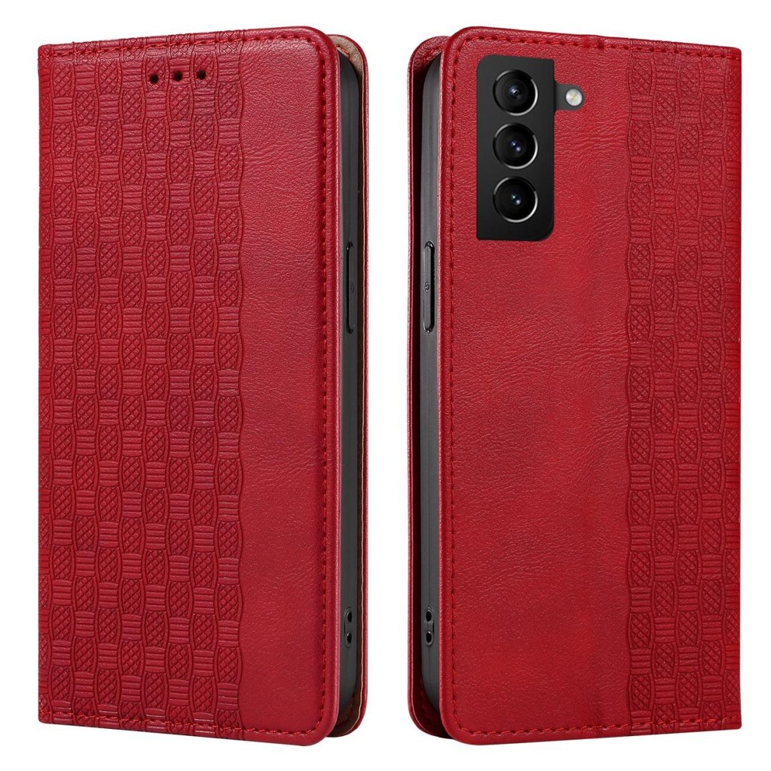 Etui Strap Braders Case do Samsung Galaxy S22 Ultra czerwony