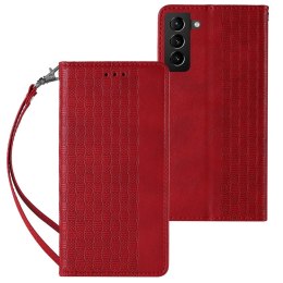 Etui Strap Braders Case do Samsung Galaxy S22 czerwony