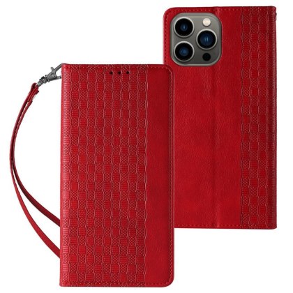 Etui Strap Braders Case do iPhone 12 Pro Max czerwony