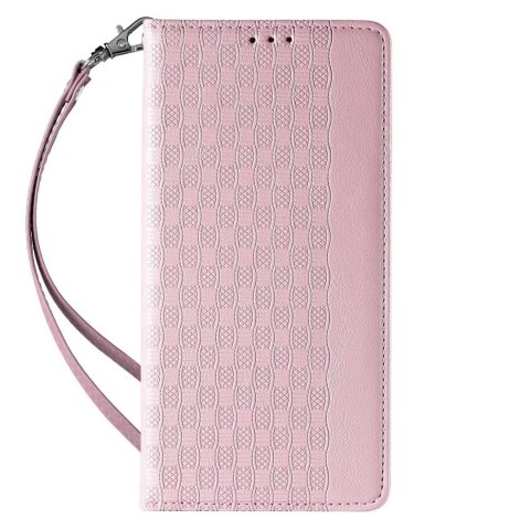 Etui Strap Braders Case do iPhone 12 Pro Max różowy