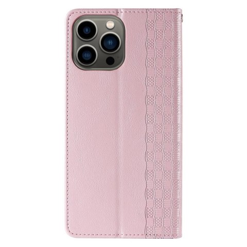Etui Strap Braders Case do iPhone 12 Pro Max różowy