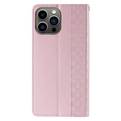 Etui Strap Braders Case do iPhone 12 Pro różowy