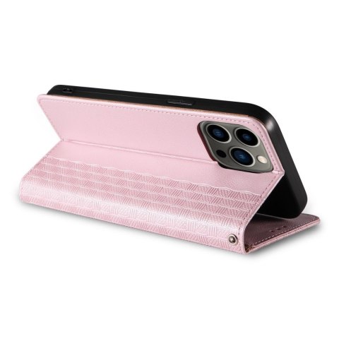 Etui Strap Braders Case do iPhone 12 Pro różowy