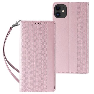 Etui Strap Braders Case do iPhone 13 mini różowy