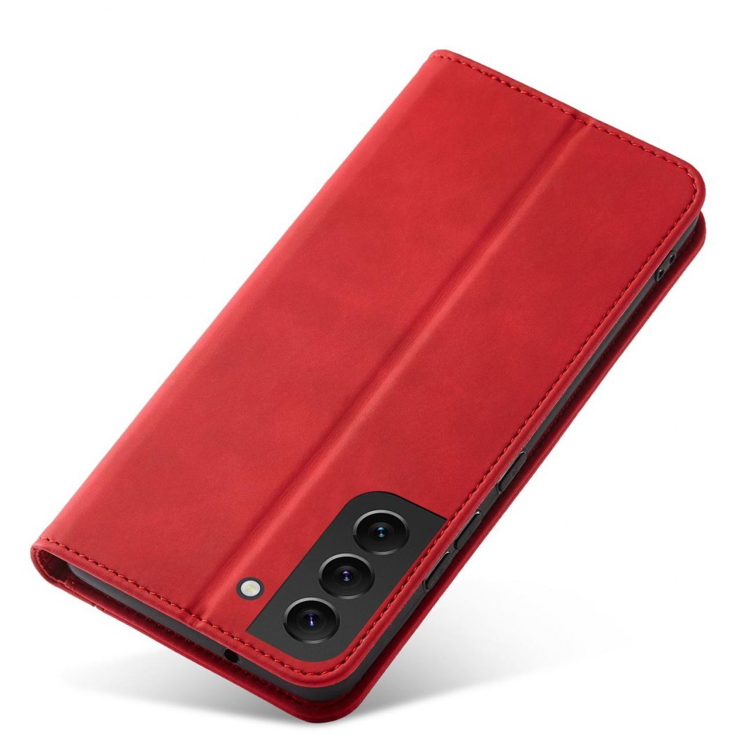 Etui Fancy Braders Case do Samsung Galaxy S22 czerwony